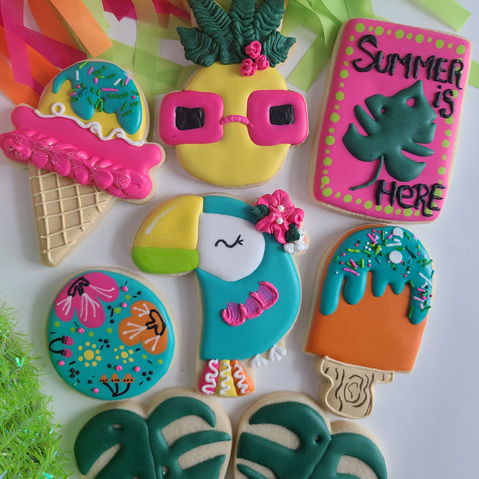 Galletas Decoradas Summer Edition