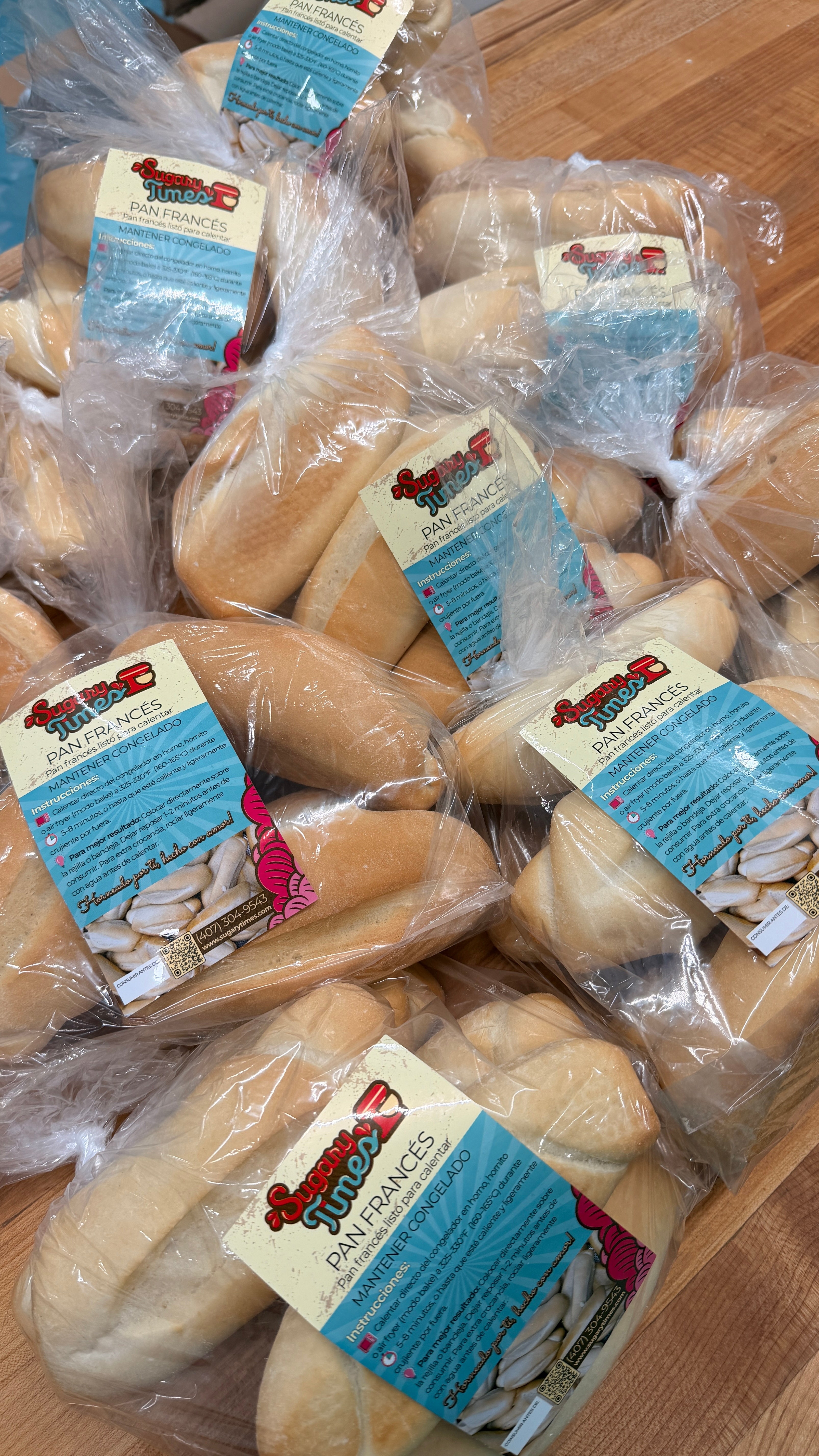 French Bread (frozen) | Sugary Times Bakery