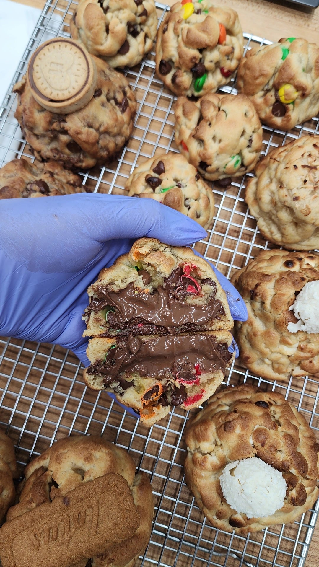 M&M Monster Cookie