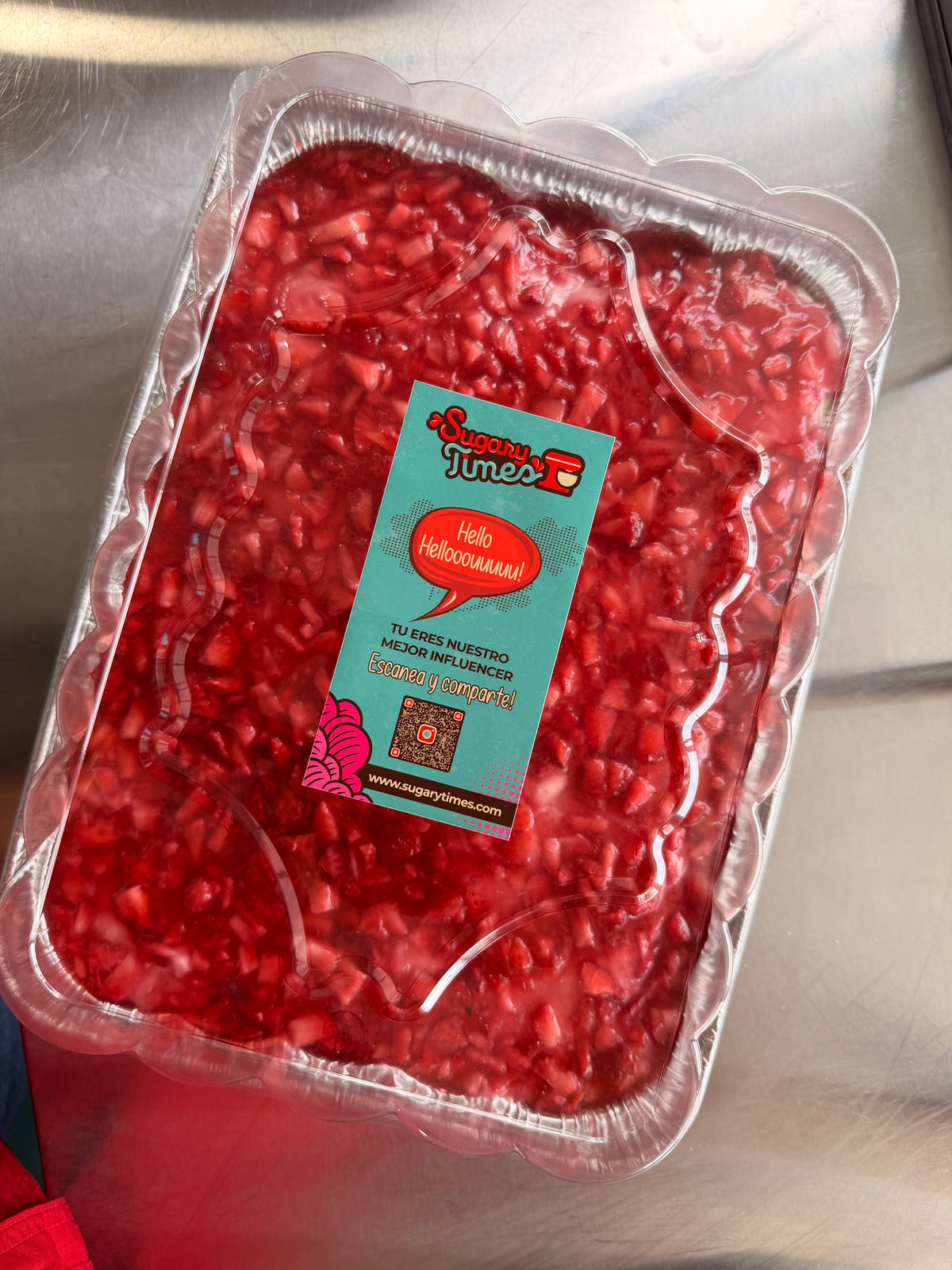 Strawberry Tres Leches Cold Cake | Sugary Times