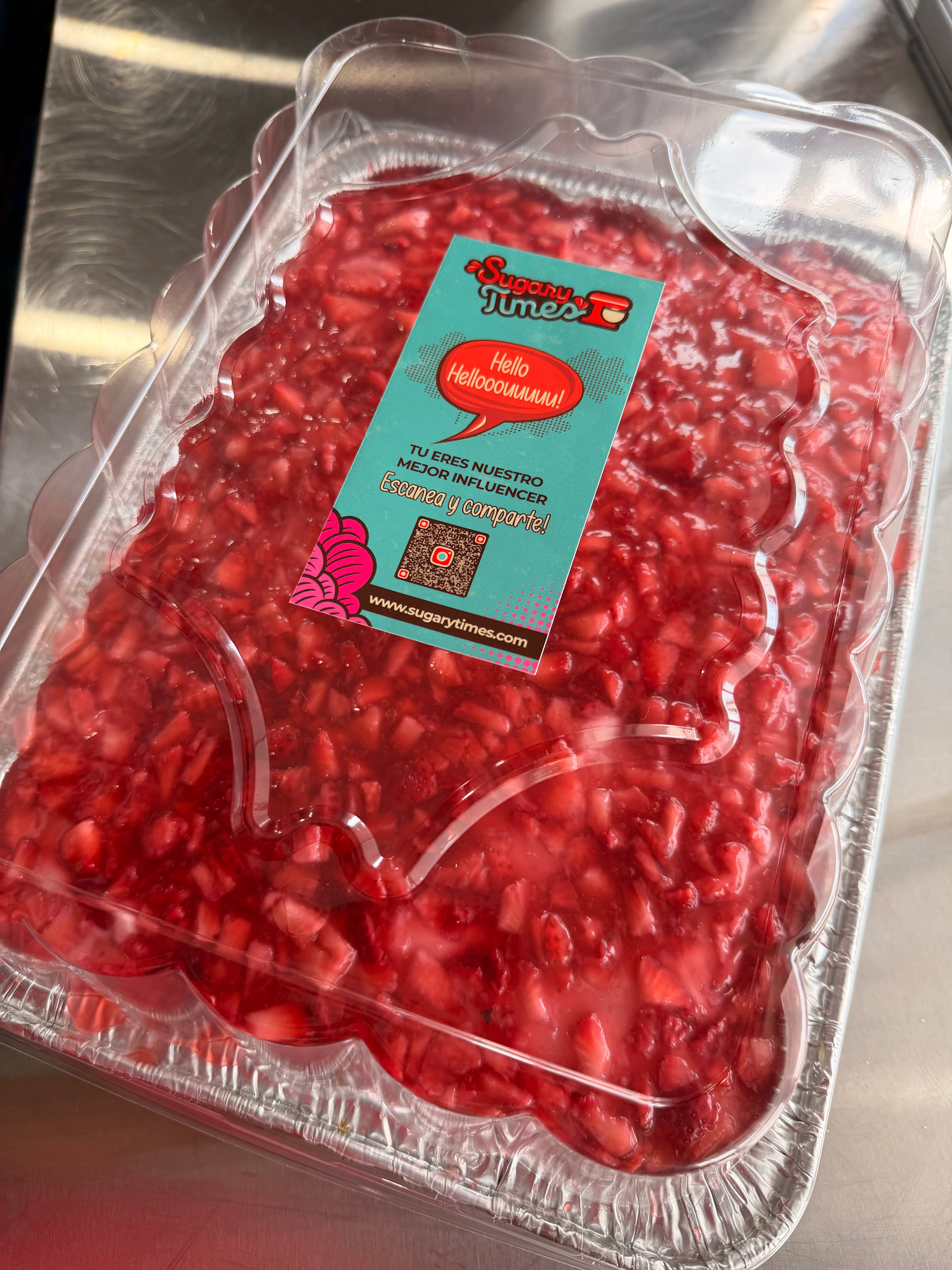Strawberry Tres Leches Cold Cake | Sugary Times